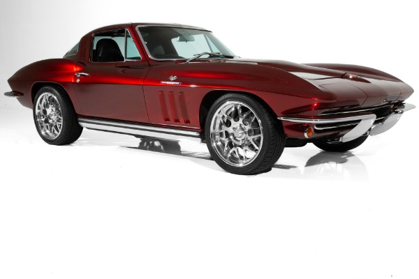 For Sale Used 1965 Chevrolet Corvette Candy Brandywine LS1 | American Dream Machines Des Moines IA 50309