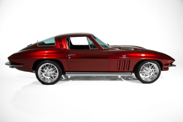 For Sale Used 1965 Chevrolet Corvette Candy Brandywine LS1 | American Dream Machines Des Moines IA 50309