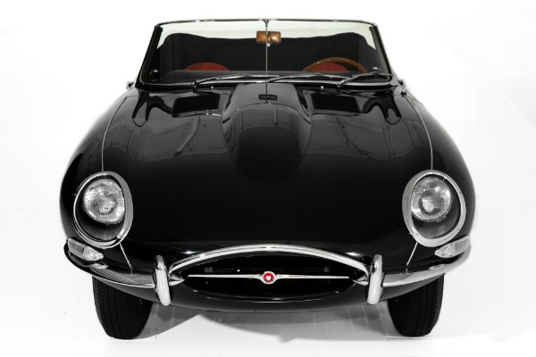 For Sale Used 1962 Jaguar E-Type Rare Black/Red Extraordinary | American Dream Machines Des Moines IA 50309