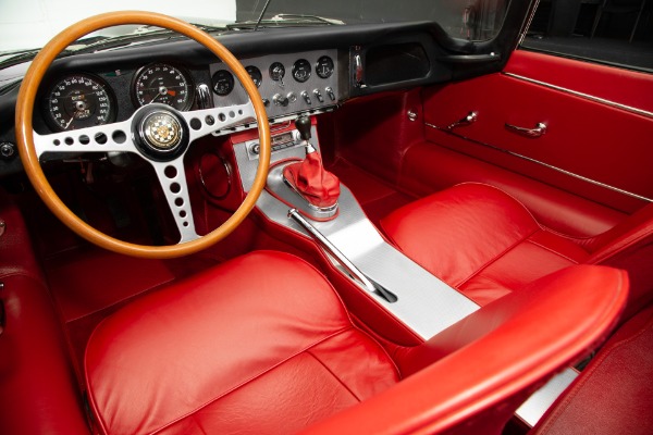For Sale Used 1962 Jaguar E-Type Rare Black/Red Extraordinary | American Dream Machines Des Moines IA 50309