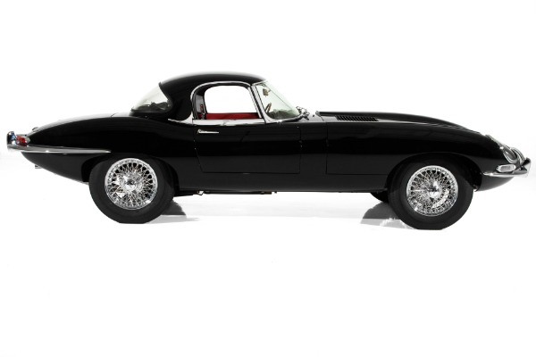 For Sale Used 1962 Jaguar E-Type Rare Black/Red Extraordinary | American Dream Machines Des Moines IA 50309