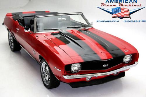 For Sale Used 1969 Chevrolet Camaro Convertible SS | American Dream Machines Des Moines IA 50309