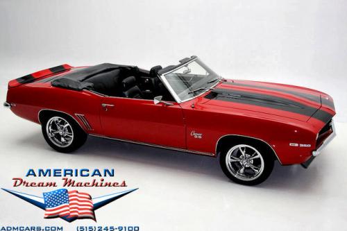 For Sale Used 1969 Chevrolet Camaro Convertible SS | American Dream Machines Des Moines IA 50309