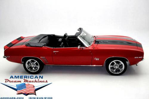 For Sale Used 1969 Chevrolet Camaro Convertible SS | American Dream Machines Des Moines IA 50309