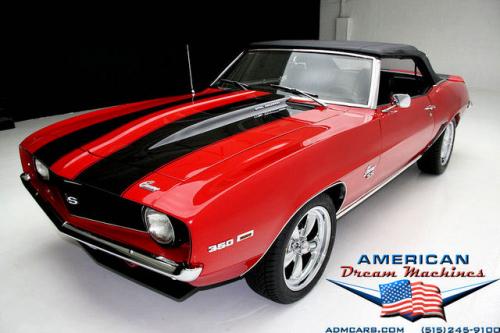 For Sale Used 1969 Chevrolet Camaro Convertible SS | American Dream Machines Des Moines IA 50309