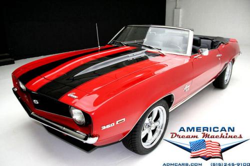 For Sale Used 1969 Chevrolet Camaro Convertible SS | American Dream Machines Des Moines IA 50309