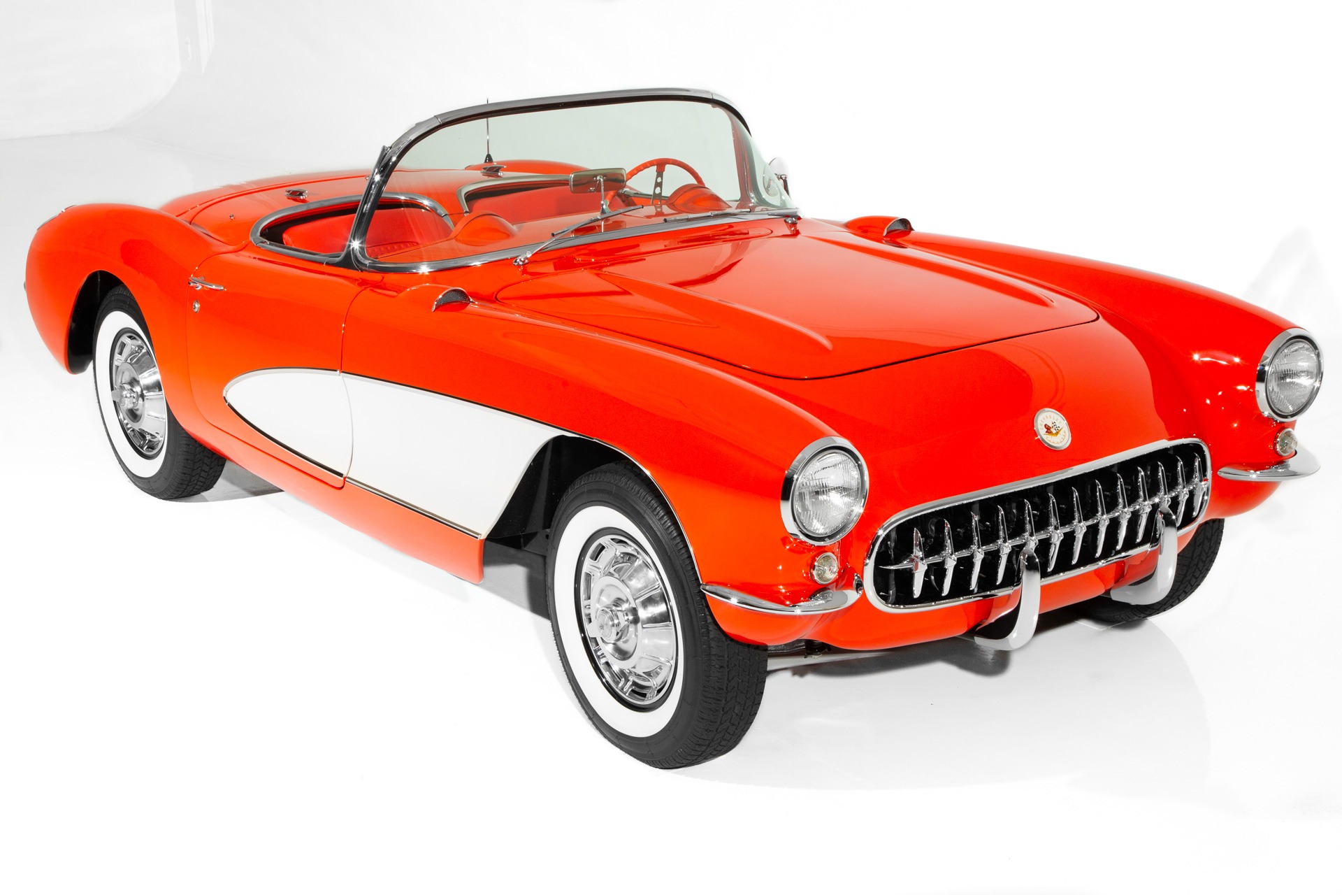 For Sale Used 1956 Chevrolet Corvette 265 Dual Quad Frame-Off | American Dream Machines Des Moines IA 50309