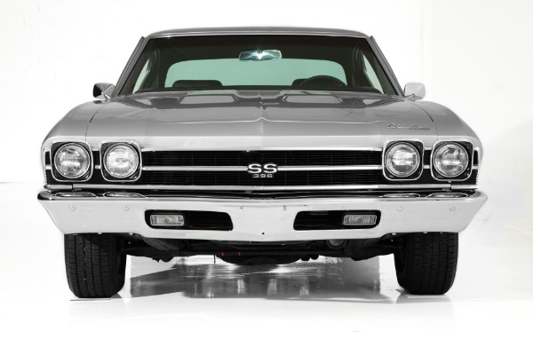 For Sale Used 1969 Chevrolet Chevelle Cortez Silver SS 396 AC | American Dream Machines Des Moines IA 50309