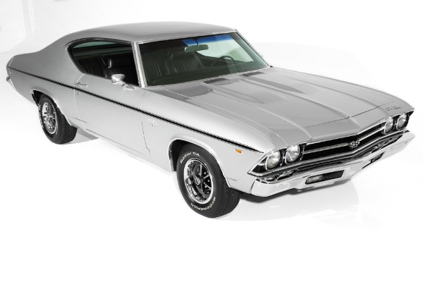 For Sale Used 1969 Chevrolet Chevelle Cortez Silver SS 396 AC | American Dream Machines Des Moines IA 50309
