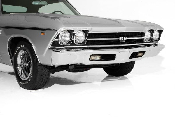 For Sale Used 1969 Chevrolet Chevelle Cortez Silver SS 396 AC | American Dream Machines Des Moines IA 50309