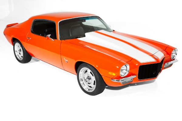 For Sale Used 1970 Chevrolet Camaro Orange Split Bumper | American Dream Machines Des Moines IA 50309