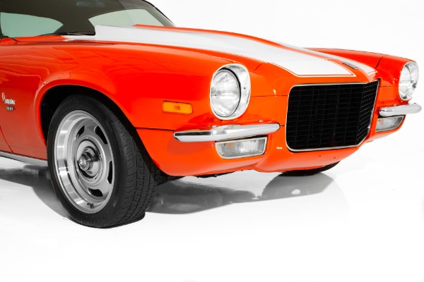 For Sale Used 1970 Chevrolet Camaro Orange Split Bumper | American Dream Machines Des Moines IA 50309