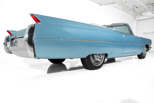 For Sale Used 1964 Cadillac Series 62 Convertible Firemist Blue | American Dream Machines Des Moines IA 50309