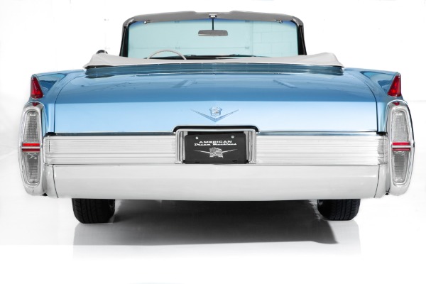 For Sale Used 1964 Cadillac Series 62 Convertible Firemist Blue | American Dream Machines Des Moines IA 50309