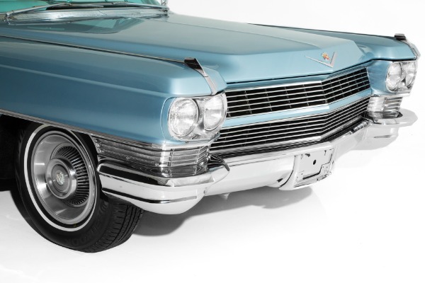 For Sale Used 1964 Cadillac Series 62 Convertible Firemist Blue | American Dream Machines Des Moines IA 50309