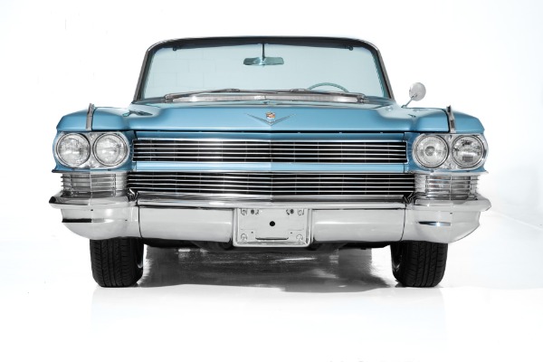 For Sale Used 1964 Cadillac Series 62 Convertible Firemist Blue | American Dream Machines Des Moines IA 50309