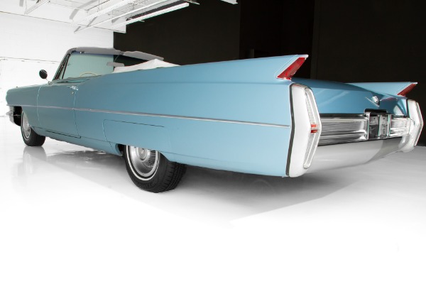 For Sale Used 1964 Cadillac Series 62 Convertible Firemist Blue | American Dream Machines Des Moines IA 50309