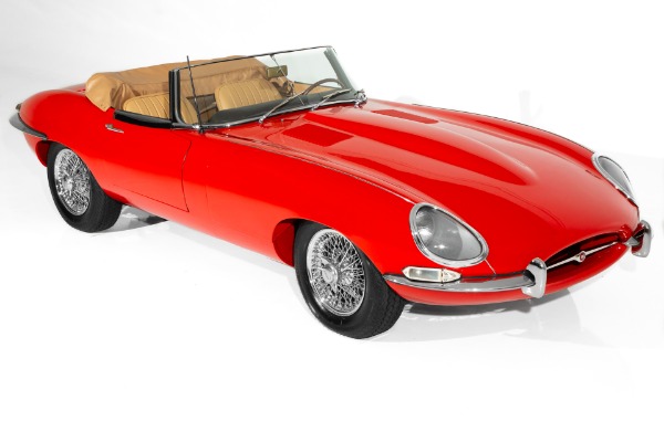 For Sale Used 1968 Jaguar E-Type Red Extensive Restoration | American Dream Machines Des Moines IA 50309