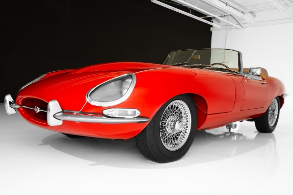 For Sale Used 1968 Jaguar E-Type Red Extensive Restoration | American Dream Machines Des Moines IA 50309