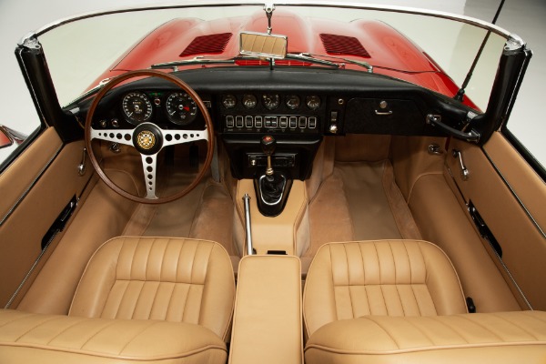 For Sale Used 1968 Jaguar E-Type Red Extensive Restoration | American Dream Machines Des Moines IA 50309