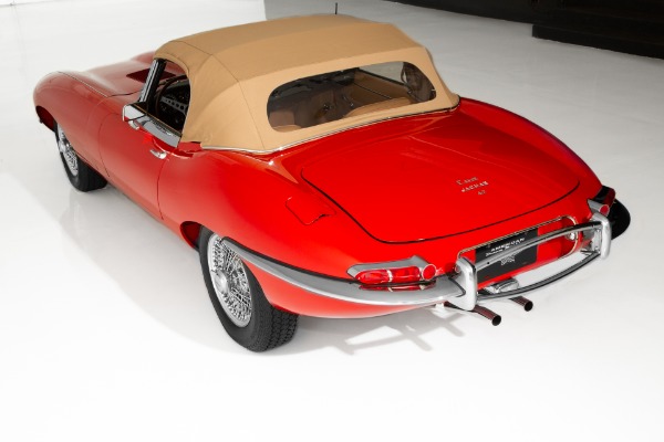 For Sale Used 1968 Jaguar E-Type Red Extensive Restoration | American Dream Machines Des Moines IA 50309