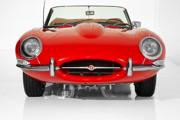 For Sale Used 1968 Jaguar E-Type Red Extensive Restoration | American Dream Machines Des Moines IA 50309