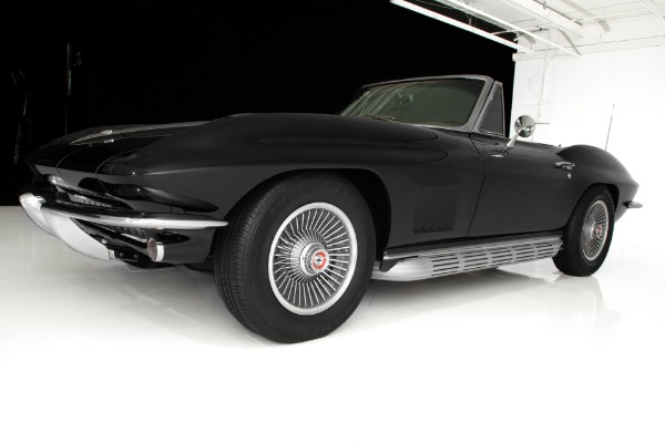 For Sale Used 1967 Chevrolet Corvette Black 427/435  2 tops | American Dream Machines Des Moines IA 50309