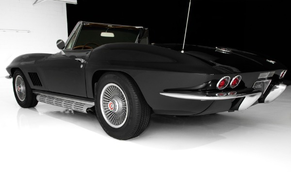 For Sale Used 1967 Chevrolet Corvette Black 427/435  2 tops | American Dream Machines Des Moines IA 50309