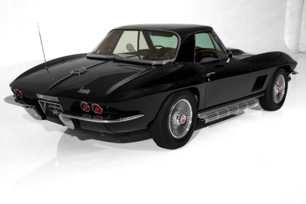 For Sale Used 1967 Chevrolet Corvette Black 427/435  2 tops | American Dream Machines Des Moines IA 50309