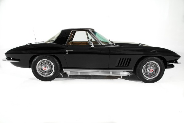 For Sale Used 1967 Chevrolet Corvette Black 427/435  2 tops | American Dream Machines Des Moines IA 50309