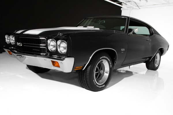 For Sale Used 1970 Chevrolet Chevelle Black SS 454 4-Speed | American Dream Machines Des Moines IA 50309