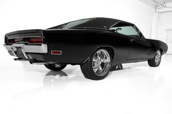 For Sale Used 1970 Dodge Charger Triple Black SE #s Matching | American Dream Machines Des Moines IA 50309