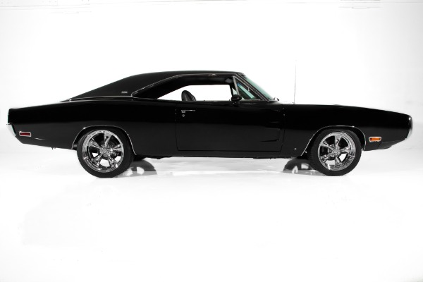 For Sale Used 1970 Dodge Charger Triple Black SE #s Matching | American Dream Machines Des Moines IA 50309