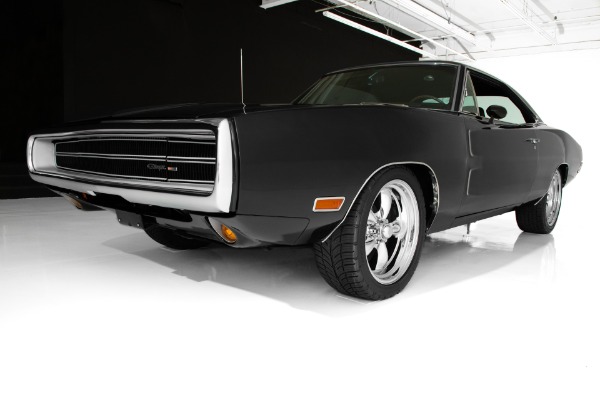 For Sale Used 1970 Dodge Charger Triple Black SE #s Matching | American Dream Machines Des Moines IA 50309