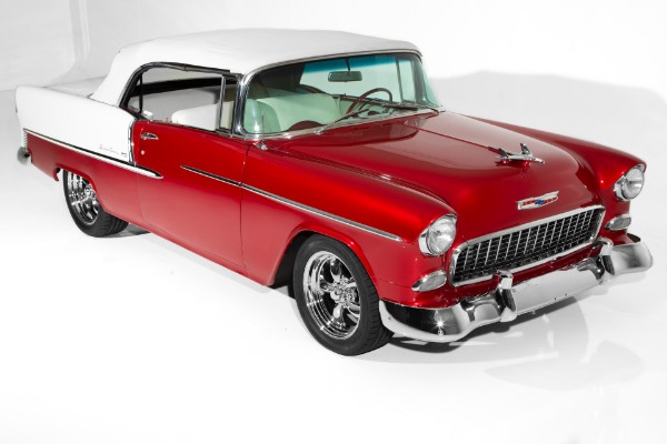 For Sale Used 1955 Chevrolet Bel Air Brandywine 502, 5-Speed | American Dream Machines Des Moines IA 50309