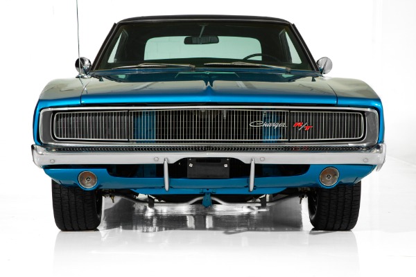 For Sale Used 1968 Dodge Charger B5 Blue, Black Interior 440, 4-Speed, Extensive  Frame-Off Restoration. | American Dream Machines Des Moines IA 50309