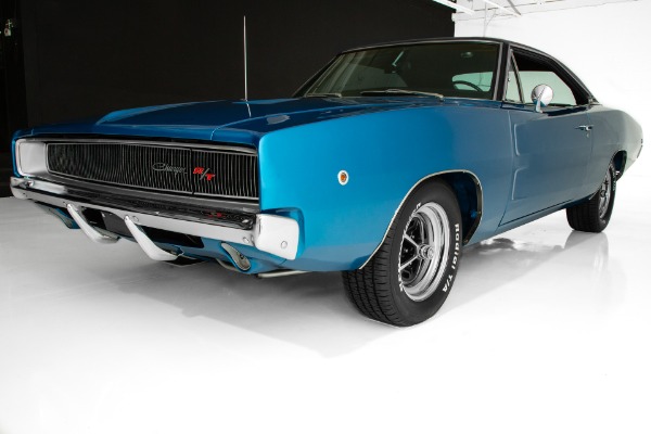 For Sale Used 1968 Dodge Charger B5 Blue, Black Interior 440, 4-Speed, Extensive  Frame-Off Restoration. | American Dream Machines Des Moines IA 50309