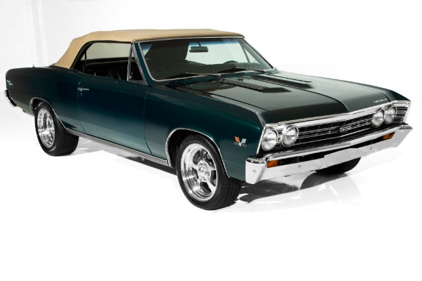 For Sale Used 1967 Chevrolet Chevelle Dark Emerald Metallic | American Dream Machines Des Moines IA 50309