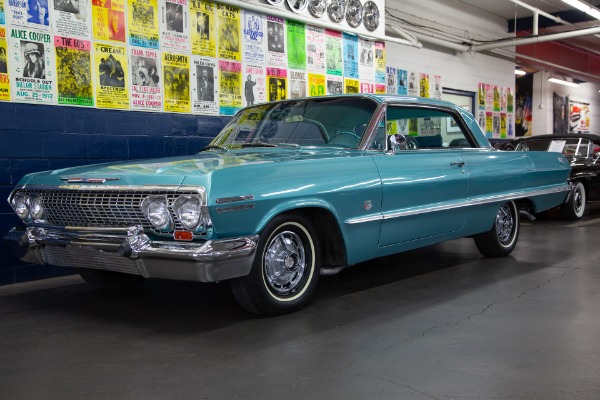 For Sale Used 1963 Chevrolet Impala SS, 409 Dual Quad, 4-Speed | American Dream Machines Des Moines IA 50309