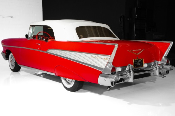 For Sale Used 1957 Chevrolet Bel Air 283 Dual Quads Auto PS PB | American Dream Machines Des Moines IA 50309