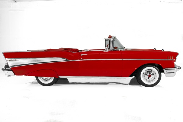 For Sale Used 1957 Chevrolet Bel Air 283 Dual Quads Auto PS PB | American Dream Machines Des Moines IA 50309