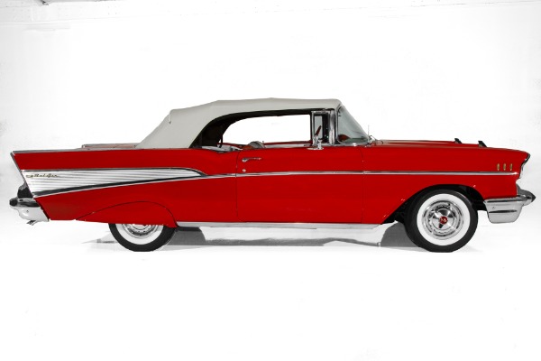 For Sale Used 1957 Chevrolet Bel Air 283 Dual Quads Auto PS PB | American Dream Machines Des Moines IA 50309