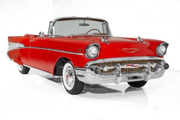 For Sale Used 1957 Chevrolet Bel Air 283 Dual Quads Auto PS PB | American Dream Machines Des Moines IA 50309