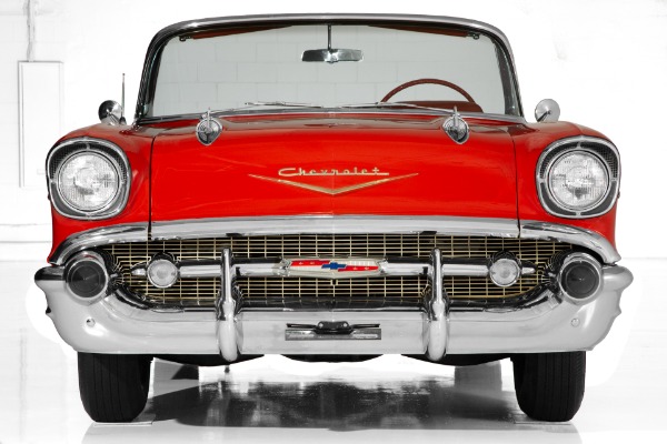 For Sale Used 1957 Chevrolet Bel Air 283 Dual Quads Auto PS PB | American Dream Machines Des Moines IA 50309