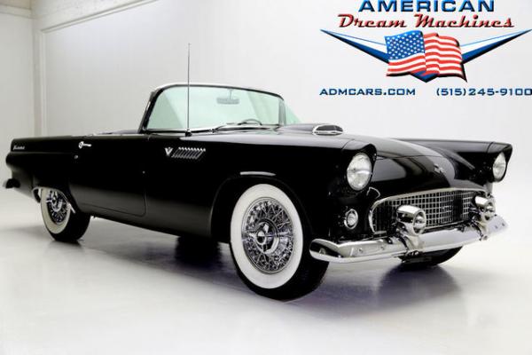 For Sale Used 1955 Ford Thunderbird 292 3-Speed W/ Overdrive, PB | American Dream Machines Des Moines IA 50309