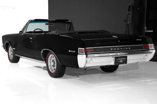 For Sale Used 1965 Pontiac GTO Convertible Triple Black PHS | American Dream Machines Des Moines IA 50309