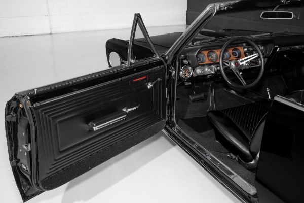 For Sale Used 1965 Pontiac GTO Convertible Triple Black PHS | American Dream Machines Des Moines IA 50309