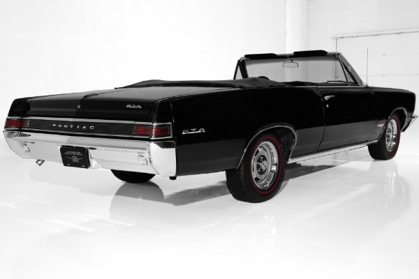 For Sale Used 1965 Pontiac GTO Convertible Triple Black PHS | American Dream Machines Des Moines IA 50309