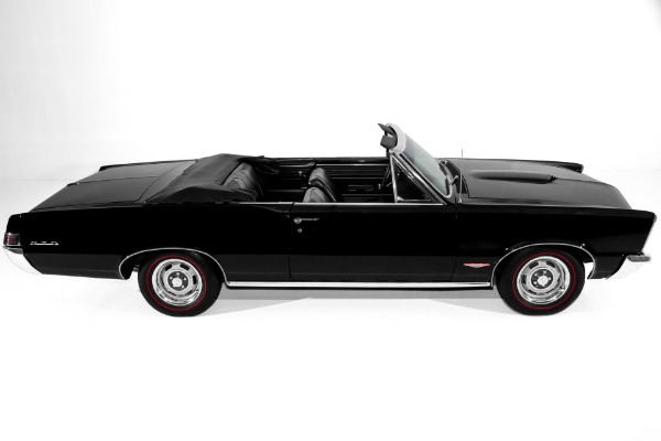 For Sale Used 1965 Pontiac GTO Convertible Triple Black PHS | American Dream Machines Des Moines IA 50309