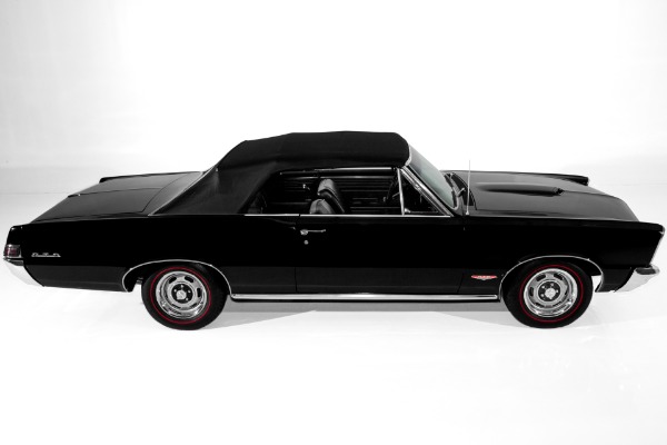 For Sale Used 1965 Pontiac GTO Convertible Triple Black PHS | American Dream Machines Des Moines IA 50309